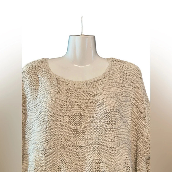 J. Jill Cream Textured Knit Sweater - Picture 2 of 8
